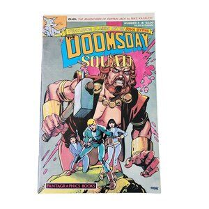 Fantagraphics The Doomsday Squad #5 1986 Comic Book Collector Bagged Boarded